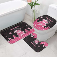 Breast Cancer Christmas Bathroom Set Merry Pinkmas - Wonder Print Shop
