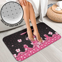 Breast Cancer Christmas Bathroom Set Merry Pinkmas - Wonder Print Shop