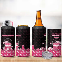 Breast Cancer Christmas 4 in 1 Can Cooler Tumbler Merry Pinkmas - Wonder Print Shop