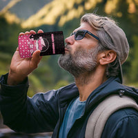 Breast Cancer Christmas 4 in 1 Can Cooler Tumbler Merry Pinkmas - Wonder Print Shop