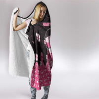 Breast Cancer Christmas Hooded Blanket Merry Pinkmas - Wonder Print Shop