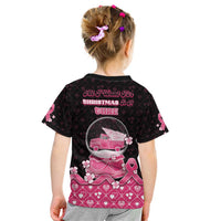 Breast Cancer Christmas Kid T Shirt Merry Pinkmas - Wonder Print Shop