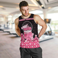 Breast Cancer Christmas Men Tank Top Merry Pinkmas - Wonder Print Shop