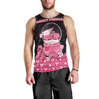 Breast Cancer Christmas Men Tank Top Merry Pinkmas - Wonder Print Shop