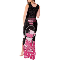 Breast Cancer Christmas Tank Maxi Dress Merry Pinkmas - Wonder Print Shop