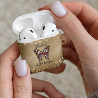 Butterfly Christmas AirPods Case Freedom Is For Everyone - Wonder Print Shop
