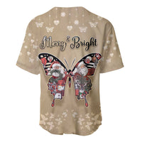Butterfly Christmas Baseball Jersey Freedom Is For Everyone - Wonder Print Shop
