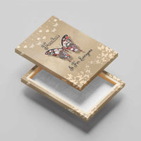 Butterfly Christmas Canvas Wall Art Freedom Is For Everyone - Wonder Print Shop