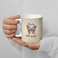 Butterfly Christmas Ceramic Mug Freedom Is For Everyone - Wonder Print Shop