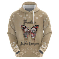 Butterfly Christmas Hoodie Freedom Is For Everyone - Wonder Print Shop