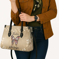 Butterfly Christmas Leather Bag Freedom Is For Everyone - Wonder Print Shop