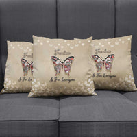 Butterfly Christmas Pillow Cover Freedom Is For Everyone - Wonder Print Shop