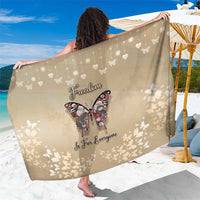 Butterfly Christmas Sarong Freedom Is For Everyone - Wonder Print Shop
