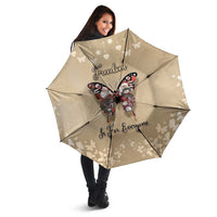 Butterfly Christmas Umbrella Freedom Is For Everyone - Wonder Print Shop