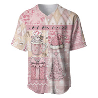 Braille Christmas Baseball Jersey Tis The Season Patchwork Style - Wonder Print Shop