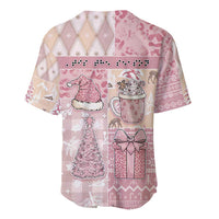 Braille Christmas Baseball Jersey Tis The Season Patchwork Style - Wonder Print Shop