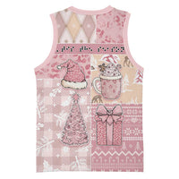 Braille Christmas Basketball Jersey Tis The Season Patchwork Style - Wonder Print Shop