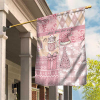 Braille Christmas Garden Flag Tis The Season Patchwork Style - Wonder Print Shop