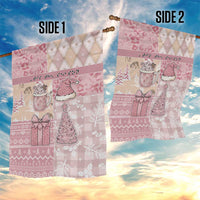 Braille Christmas Garden Flag Tis The Season Patchwork Style - Wonder Print Shop