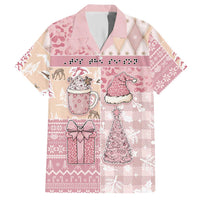Braille Christmas Hawaiian Shirt Tis The Season Patchwork Style - Wonder Print Shop