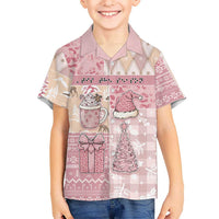Braille Christmas Hawaiian Shirt Tis The Season Patchwork Style - Wonder Print Shop