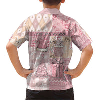 Braille Christmas Hawaiian Shirt Tis The Season Patchwork Style - Wonder Print Shop