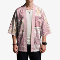Braille Christmas Kimono Tis The Season Patchwork Style - Wonder Print Shop