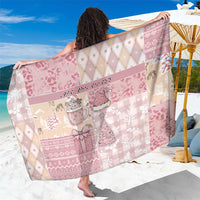 Braille Christmas Sarong Tis The Season Patchwork Style - Wonder Print Shop