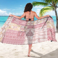 Braille Christmas Sarong Tis The Season Patchwork Style - Wonder Print Shop
