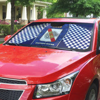 Italy Campania Auto Sun Shade Pizza Foodie Pride - Wonder Print Shop