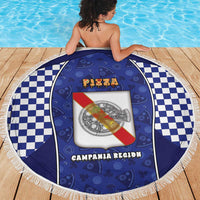 Italy Campania Beach Blanket Pizza Foodie Pride - Wonder Print Shop