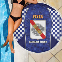 Italy Campania Beach Blanket Pizza Foodie Pride - Wonder Print Shop