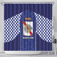 Italy Campania Shower Curtain Pizza Foodie Pride - Wonder Print Shop