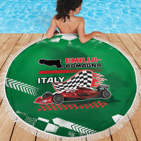 Italy Emilia-Romagna Beach Blanket Italian Race Circuit - Wonder Print Shop
