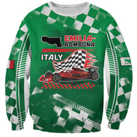 Custom Italy Emilia-Romagna Sweatshirt Italian Race Circuit - Wonder Print Shop