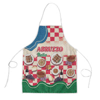 Italy Abruzzo Apron Specialty Flavors Retro Style