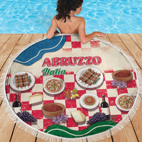 Italy Abruzzo Beach Blanket Specialty Flavors Retro Style