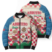 Italy Abruzzo Bomber Puffer Jacket Specialty Flavors Retro Style