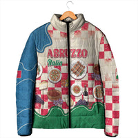 Italy Abruzzo Padded Jacket Specialty Flavors Retro Style