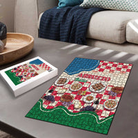 Italy Abruzzo Puzzle Specialty Flavors Retro Style