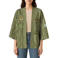 Personalized Italy Apulia Kimono Olive Garden Classic Style