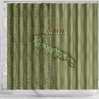 Italy Apulia Shower Curtain Olive Garden Classic Style