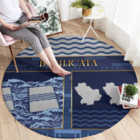 Italy Basilicata Round Carpet Unique Style