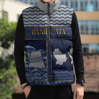 Personalized Italy Basilicata Sleeveless Puffer Jacket Unique Style