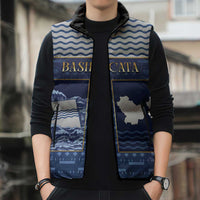 Personalized Italy Basilicata Sleeveless Puffer Jacket Unique Style