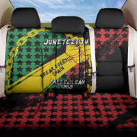 Juneteenth 1865 Back Car Seat Cover Break Every Chain