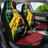 Juneteenth 1865 Car Seat Cover Break Every Chain