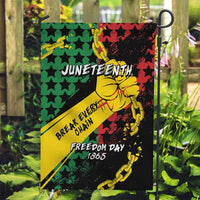 Juneteenth 1865 Garden Flag Break Every Chain