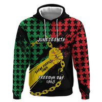 Personalized Juneteenth 1865 Hoodie Break Every Chain