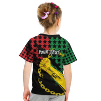 Personalized Juneteenth 1865 Kid T Shirt Break Every Chain